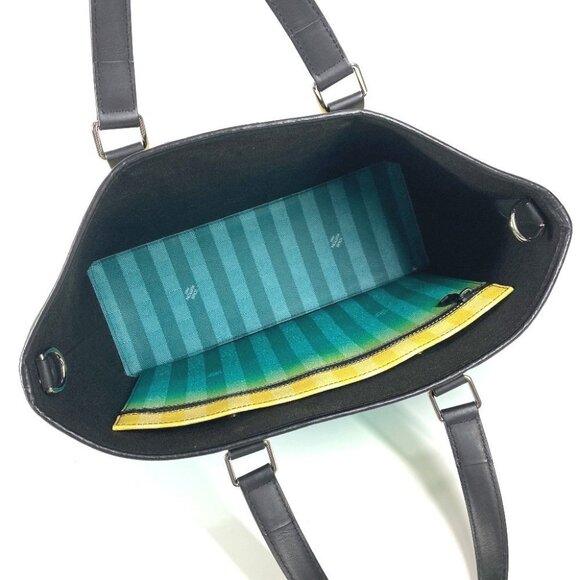 LOUIS VUITTON M59919 damier stripe Weekend Tote PM Hand Bag Tote Bag - Picture 13 of 16